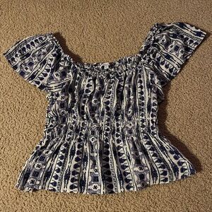 Patrons of Peace Off Shoulder Top‎